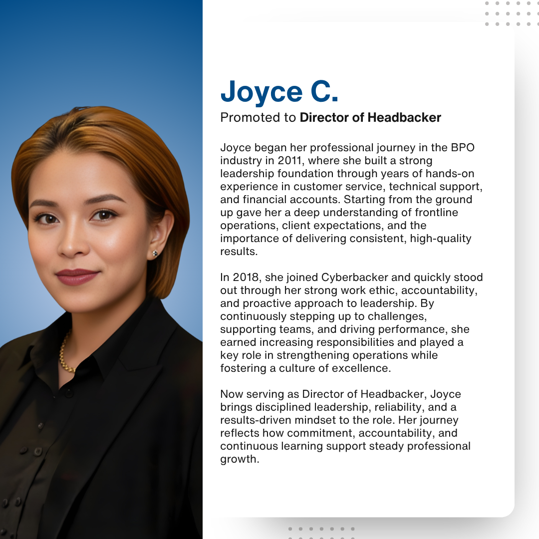 2025_Website_Newly Promoted Cyberbackers_Headbacker_Joyce Constantino_1080x1080