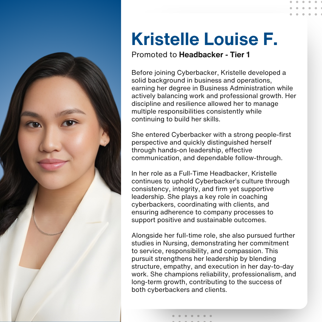 2025_Website_Newly Promoted Cyberbackers_Headbacker_Kristelle Louise Fernandez_1080x1080